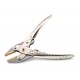 Forca RTGS-285-B Parallel Action Flat Nose Pliers Brass Lined Jaws 