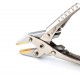Forca RTGS-285-B Jewelry Parallel Action Flat Nose Pliers Brass Lined Jaws 