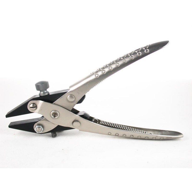Forca RTGS-380FR Jewelry Round Flat Nose Pliers Nylon Jaws