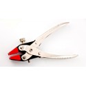 Forca RTGS-323- Jewelry Parallel Action Flat Nose Locking Pliers Nylon Jaws