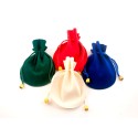Suede Drawstring Jewelry Pouches